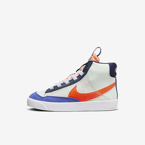 Baby blue nike blazers top